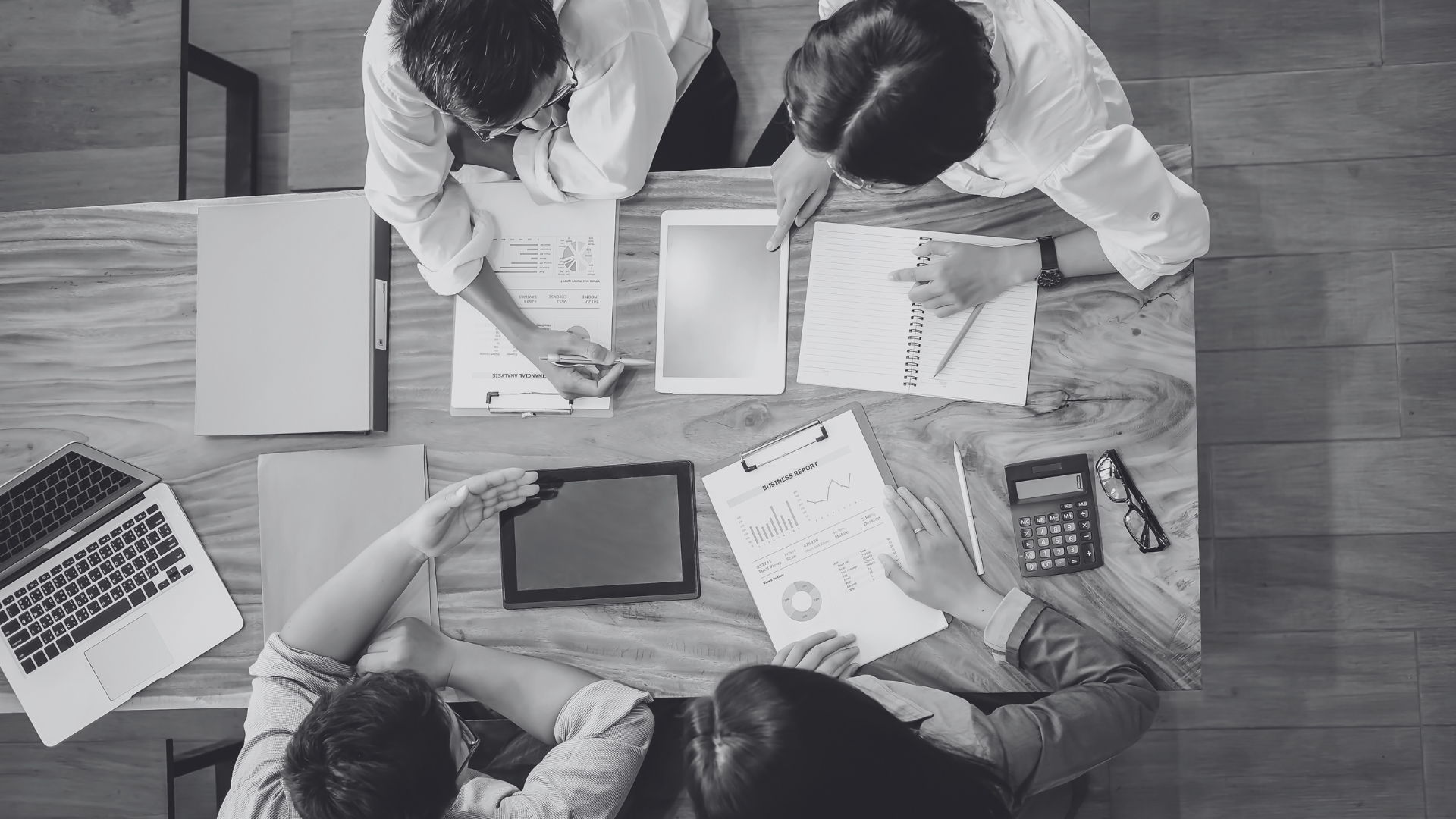 Black and White Modern Minimalist Sales Pitch Deck Presentation